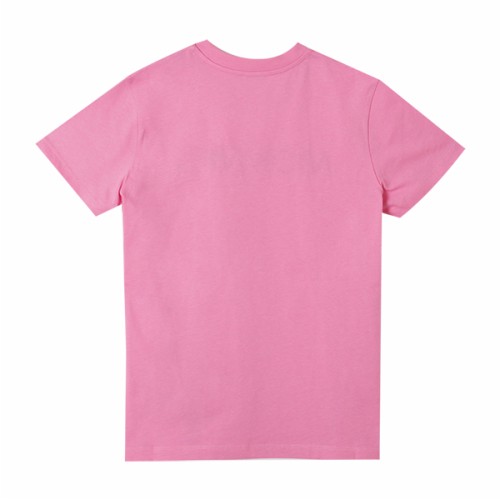 [몽클레어] 여성 8C00009 829HP 52A 로고 패치 반팔 티셔츠 핑크
