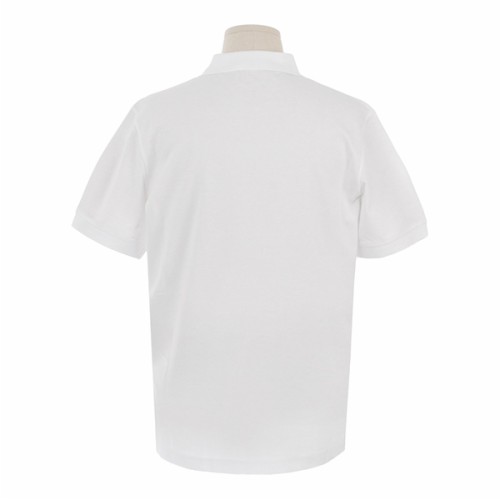 [프라다] 남성 UJN444 XGS F0009 로고 폴로 반팔 티셔츠 화이트